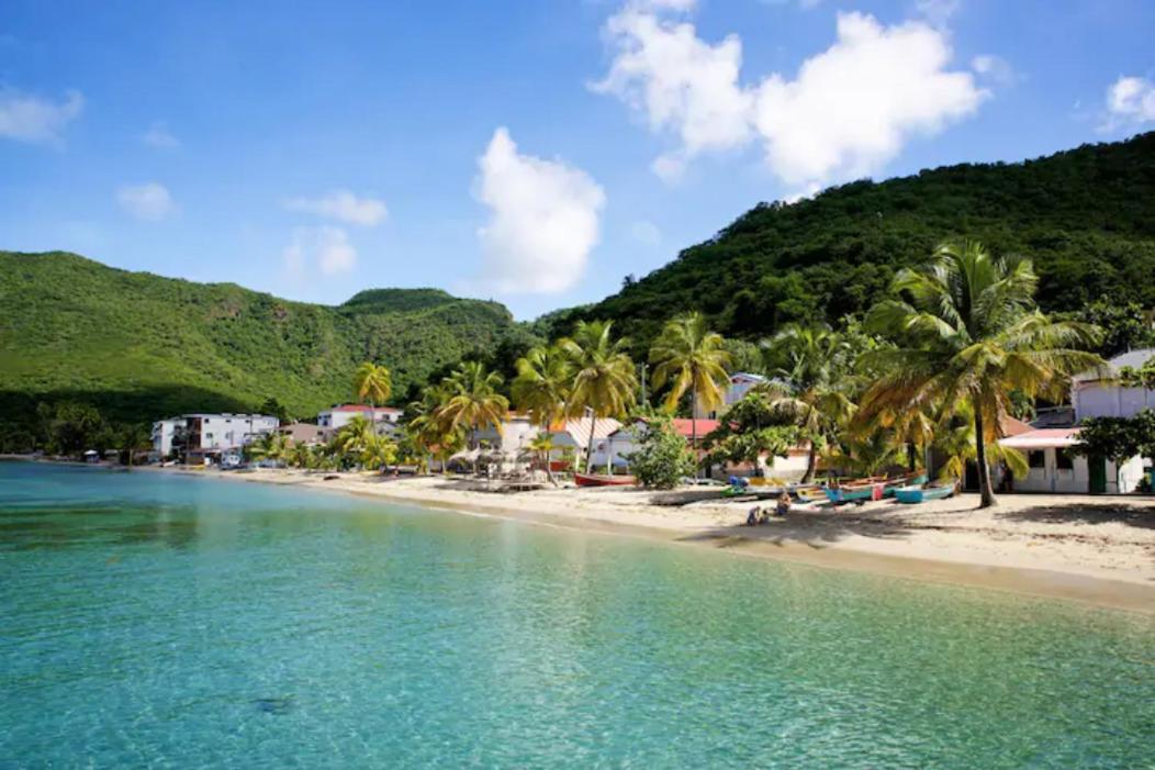 Bungalow Vanille Pacane Vue Mer avec Spa Privé Les Trois-Ilets Exterior foto