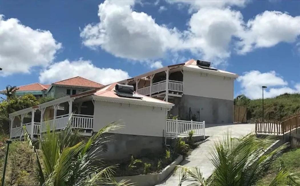 Bungalow Vanille Pacane Vue Mer avec Spa Privé Les Trois-Ilets Exterior foto