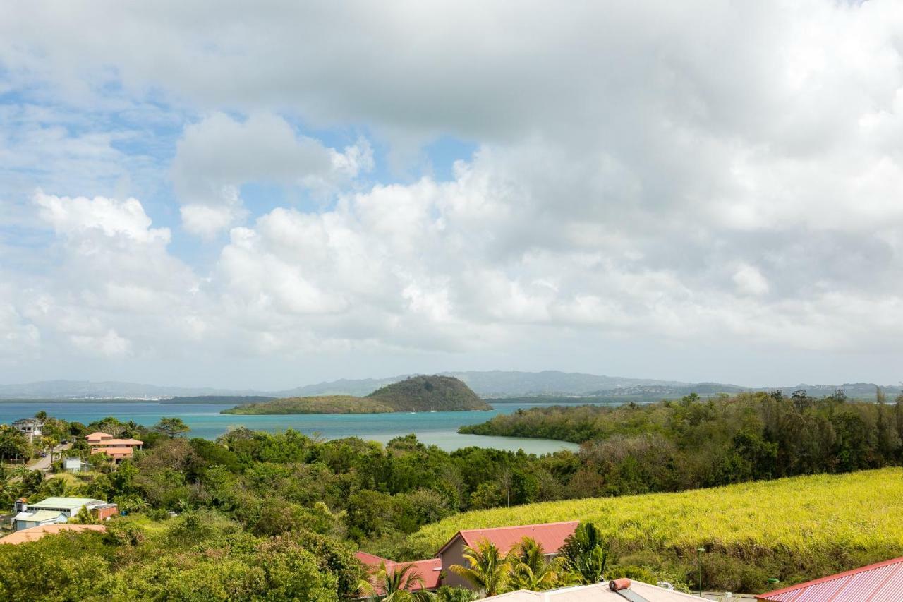 Bungalow Vanille Pacane Vue Mer avec Spa Privé Les Trois-Ilets Exterior foto